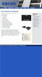Mobile Screenshot of escon-test.com